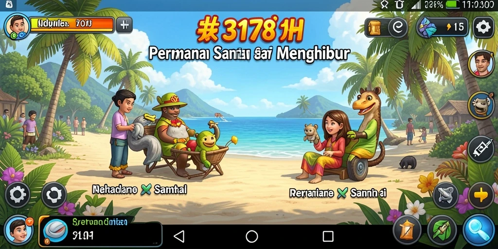 Tampilan gameplay menarik dan penuh warna dari 3178.