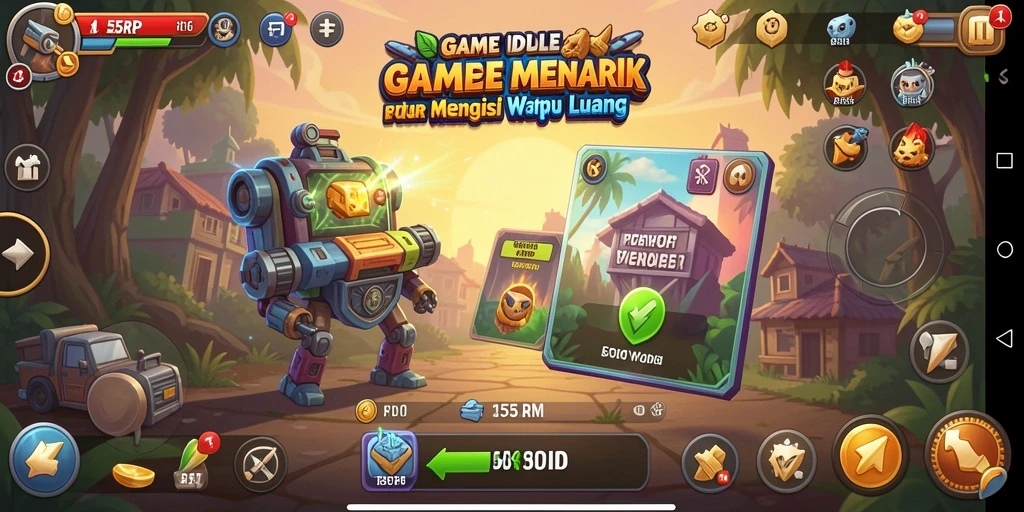 Tampilan gameplay 55RP yang menarik dan interaktif.