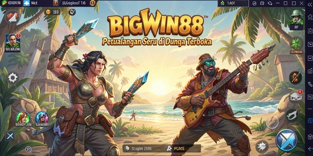 Gameplay seru di dunia terbuka BIGWIN88.