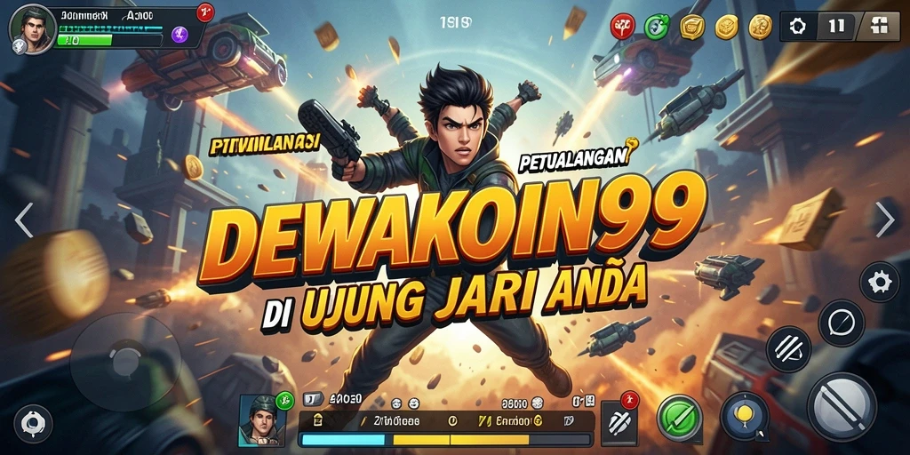Tangkapan layar DEWAKOIN99 menampilkan momen aksi mendebarkan dalam gameplay.