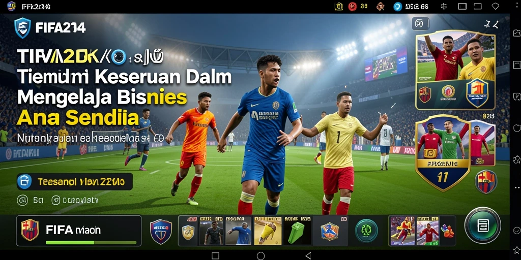 Screenshot menunjukkan gameplay Tycoon yang mendebarkan di FIFA234.