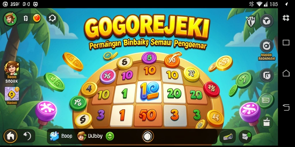 Tampilan seru permainan Bingo di GOGOREJEKI.