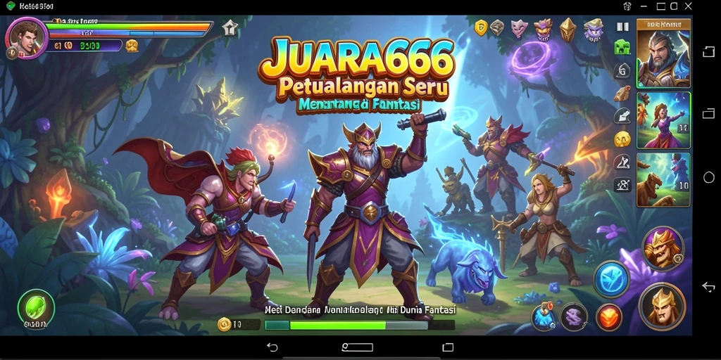Tampilan menarik dari gameplay petualangan JUARA666 dengan aksi seru.