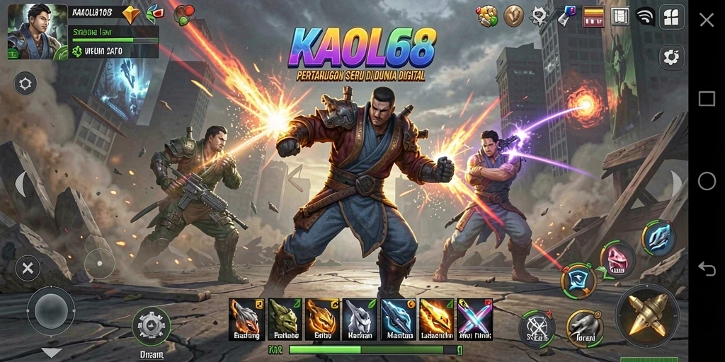 Gameplay seru dengan pertarungan epik di KAOL68.