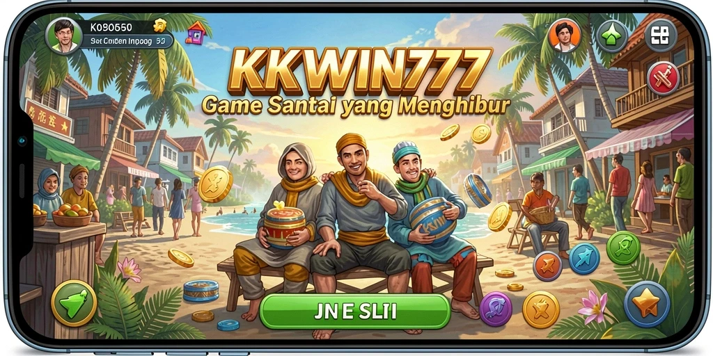 Tampilan gameplay KKWIN777 yang seru dan menghibur.