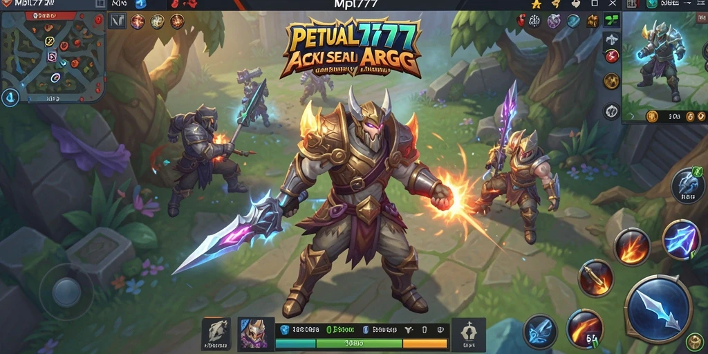 Tampilan gameplay MPL777 yang dinamis dan menarik dalam dunia ARPG.