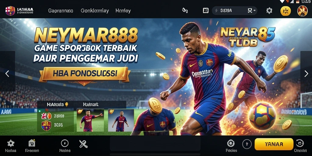 Tampilan screenshot NEYMAR88 saat bermain taruhan olahraga.
