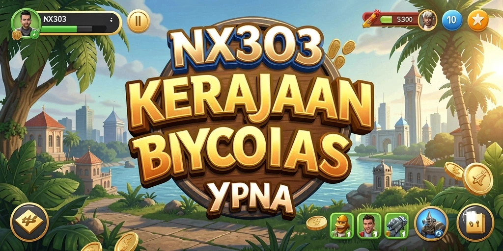 Tampilan seru dari gameplay Tycoon NX303 dengan strategis pengelolaan bisnis.