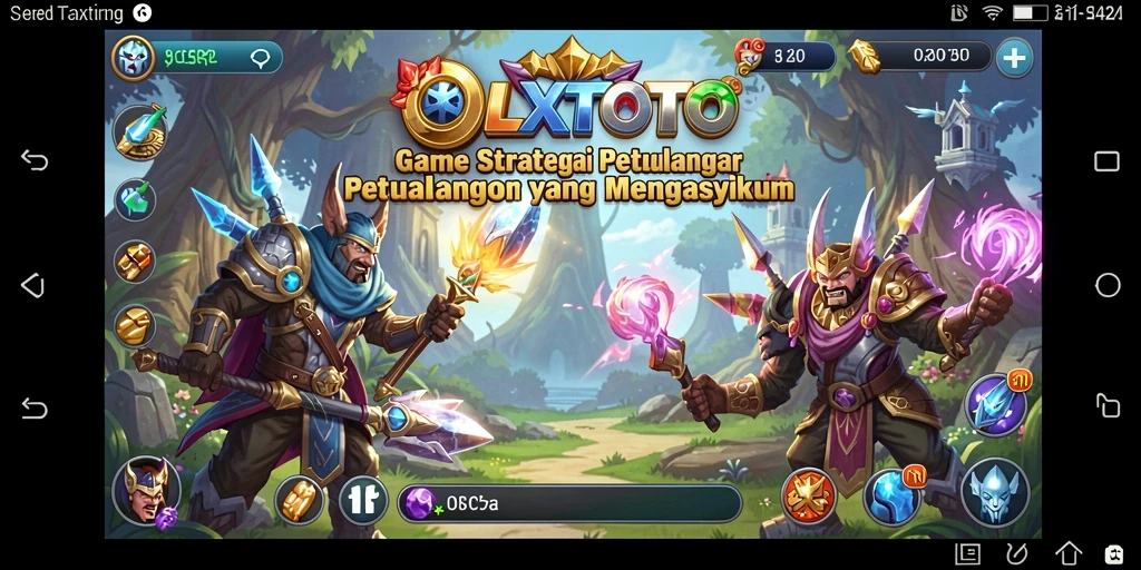 Tampilan menarik dari gameplay OLXTOTO dalam aksi strategi.