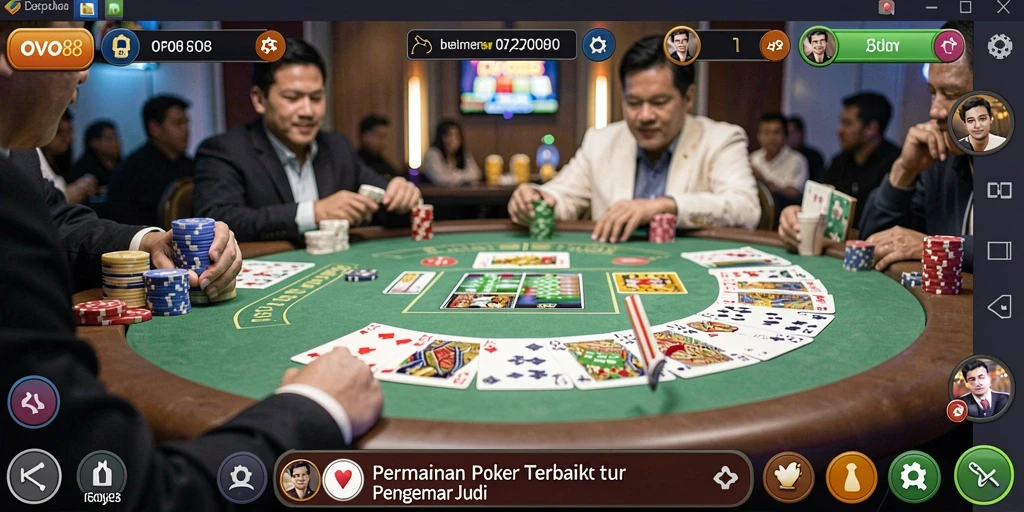 Gambaran nyata pengalaman bermain poker di OVO88.