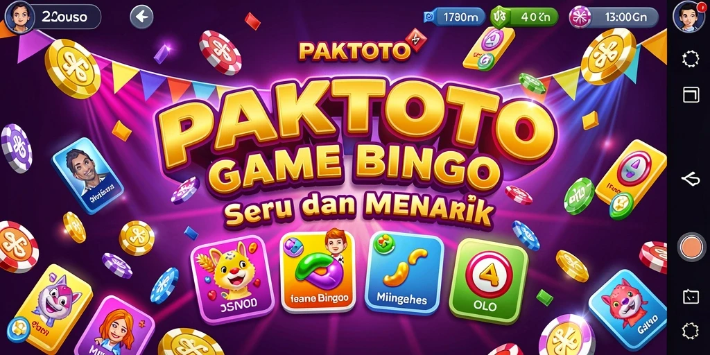 Tangkap momen seru bermain Bingo di PAKTOTO.