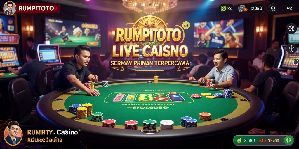 Tampilan gameplay RUMPITOTO yang menarik dan interaktif di Live Casino.